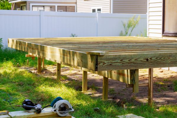 Cost of Elevated Deck Installation in Troy