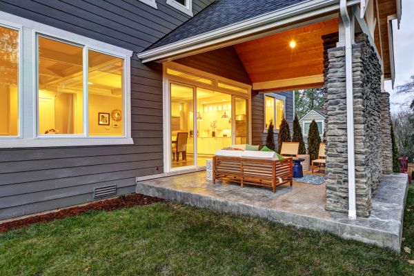 Back Porch Construction in Troy