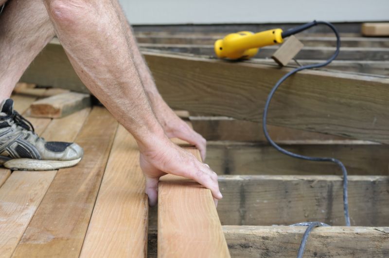 Repairing Deck Boards